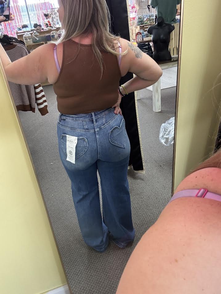 Heart Pocket |Risen Jeans